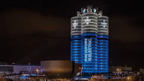 La sede de BMW en Múnich La sede de BMW en Múnich