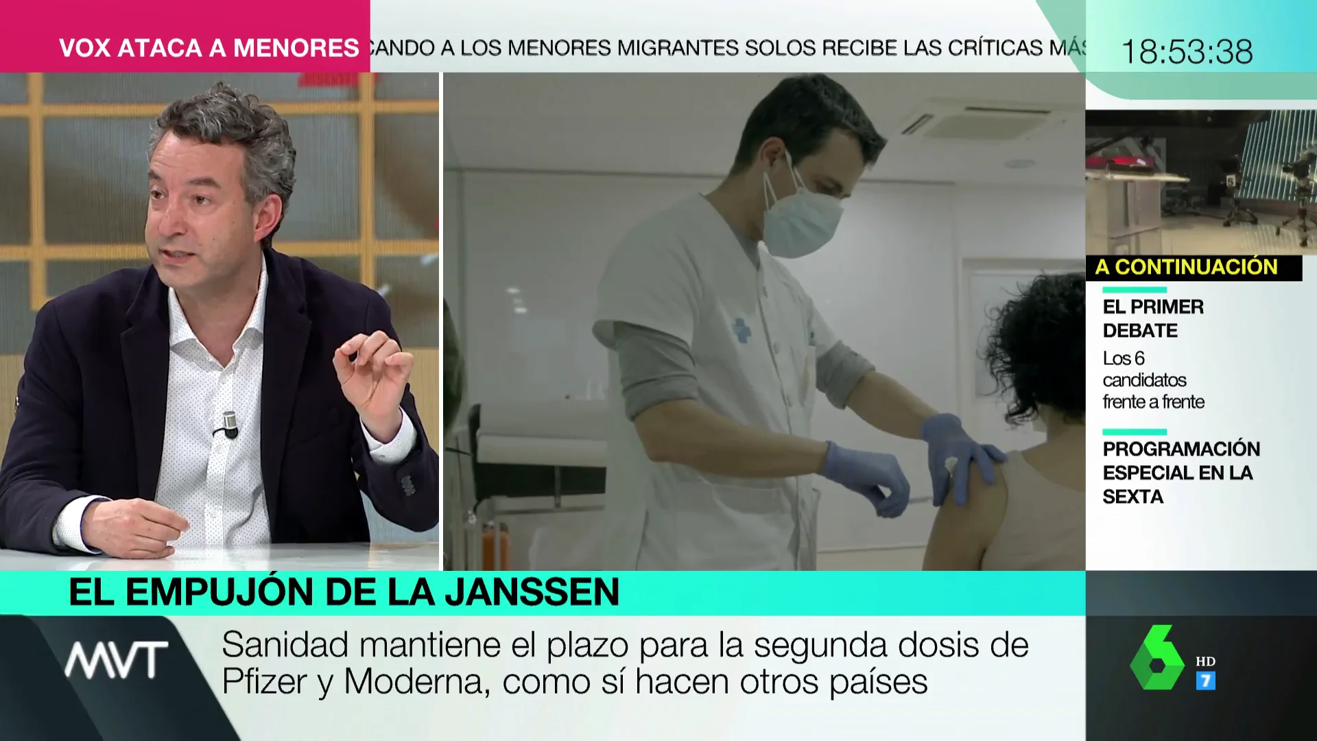 César Carballo responde: ¿es mejor quedarse solo con una dosis de AstraZeneca y esperar o mezclarla con una de otro tipo?