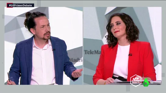 Iglesias y Ayuso chocan por los muertos en la pandemia Iglesias y Ayuso chocan por los muertos en la pandemia