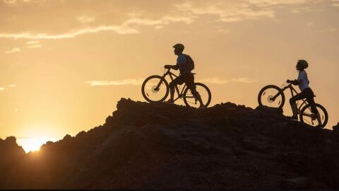 Dubái en bicicleta. Hatta
