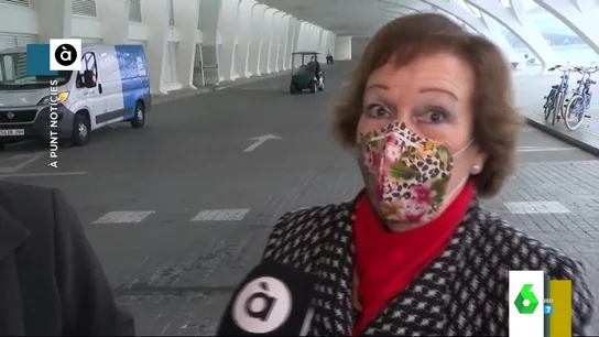Señora vacunada Señora vacunada