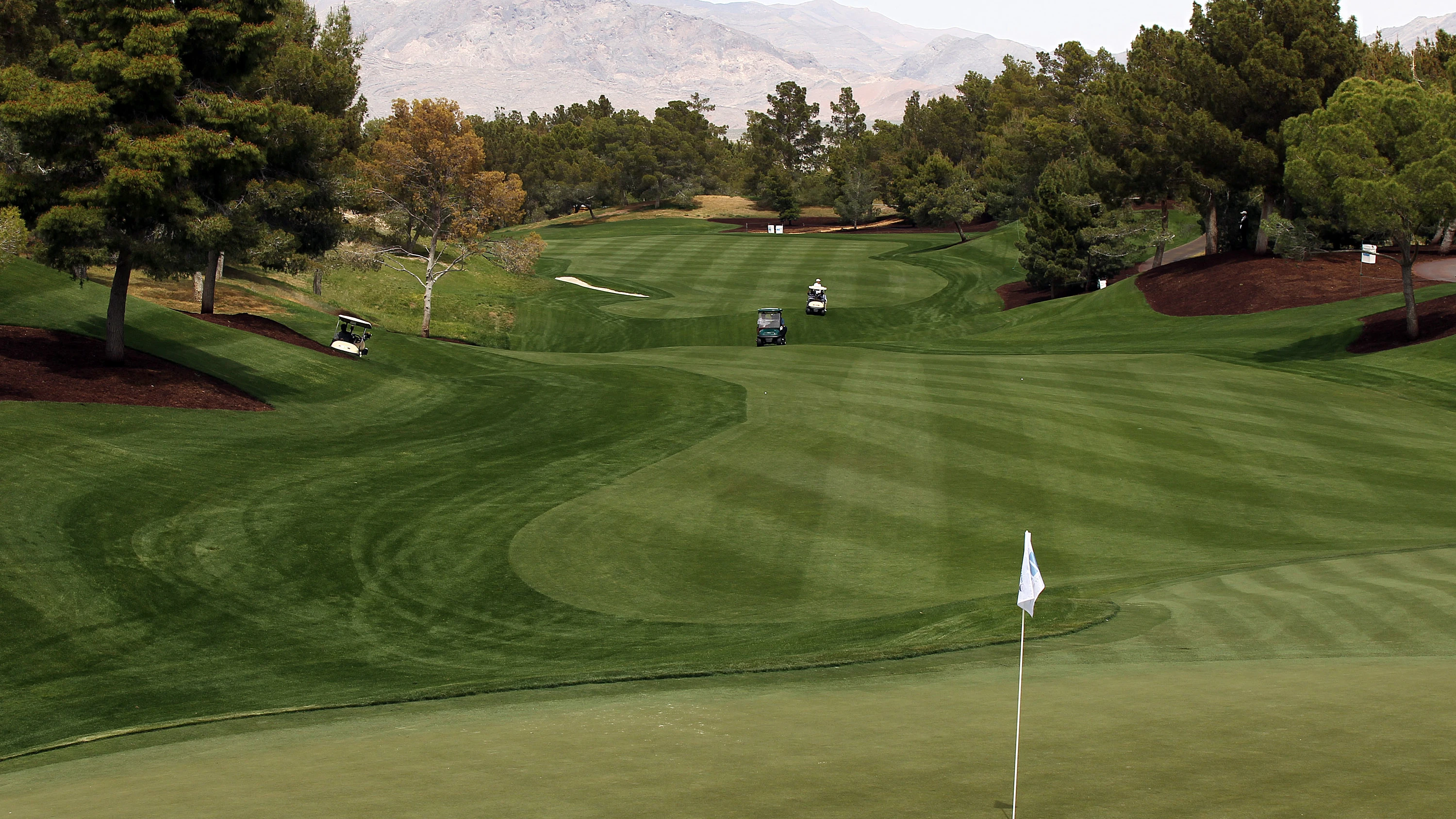 Imagen de archivo un campo de golf en EEUU