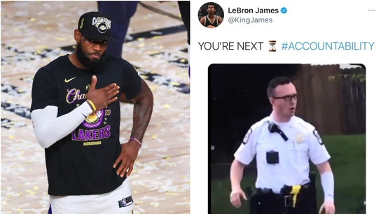 Tuit de LeBron James Tuit de LeBron James