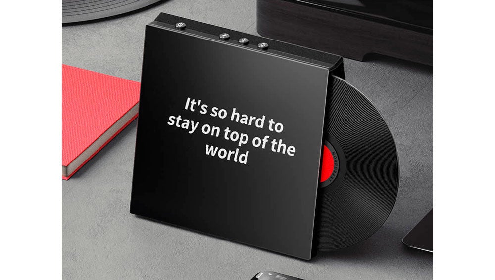 Este altavoz Bluetooth con aspecto de vinilo que vende Xiaomi visualiza las letras de las canciones 2 Este altavoz Bluetooth con aspecto de vinilo que vende Xiaomi visualiza las letras de las canciones