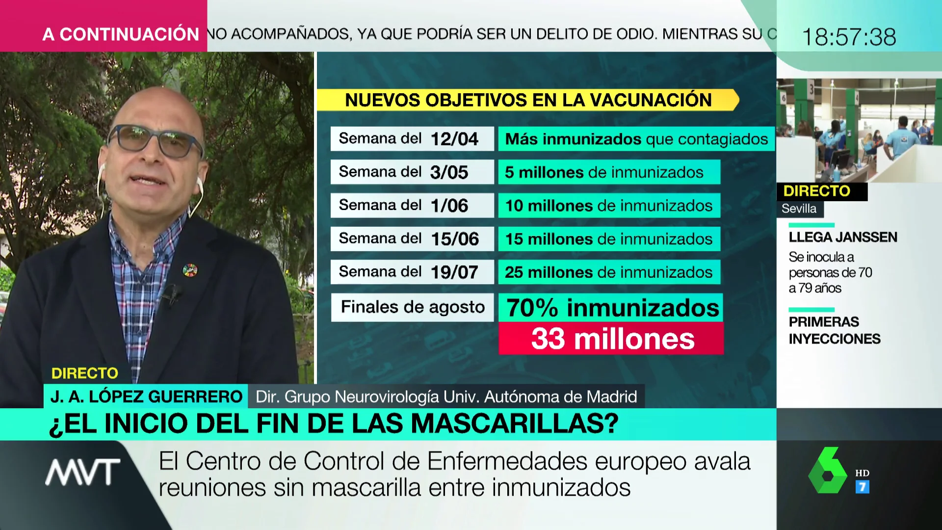 José Antonio López Guerrero, director del Grupo de Neurovirología de la Universidad Autónoma de Madrid. JAL