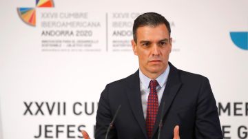 l presidente del Gobierno español, Pedro Sánchez, tras finalizar la XXVII Cumbre Iberoamericana