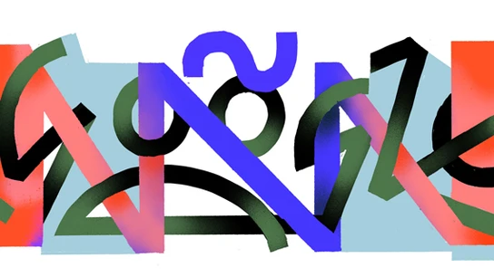 Otra de los versiones del doodle escogido por Google para celebrar el Día del Idioma Español Otra de los versiones del doodle escogido por Google para celebrar el Día del Idioma Español