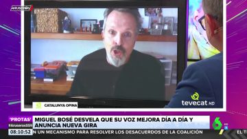 Miguel Bosé rompe a llorar al hablar de su madre: "Desde pequeños nos enseñó a volar"