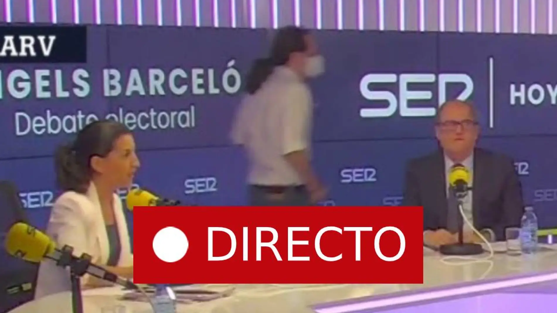 Elecciones Madrid: Iglesias y Errejón no irán a más debates tras el enfrentamiento con Monasterio en la cadena SER, en directo