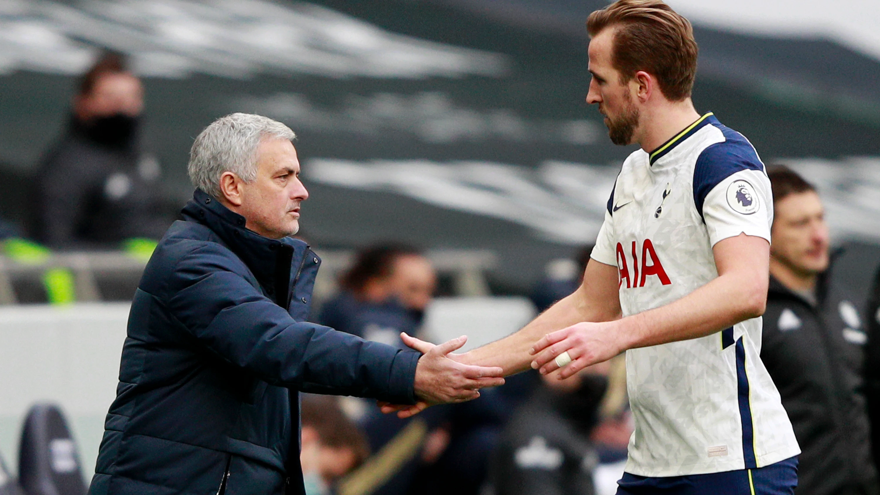 Mourinho y Harry Kane