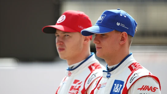 Nikita Mazepin y Mick Schumacher Nikita Mazepin y Mick Schumacher