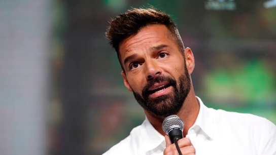 El cantante puertorriqueño Ricky Martin El cantante puertorriqueño Ricky Martin