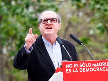 El candidato socialista a las elecciones de la Comunidad de Madrid, Ángel Gabilondo