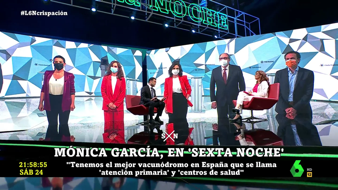 Mónica García, en laSexta Noche Mónica García, en laSexta Noche