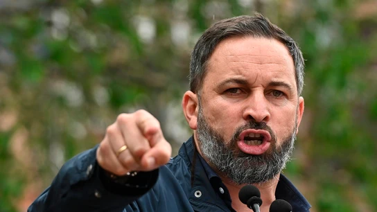 El presidente de Vox, Santiago Abascal El presidente de Vox, Santiago Abascal