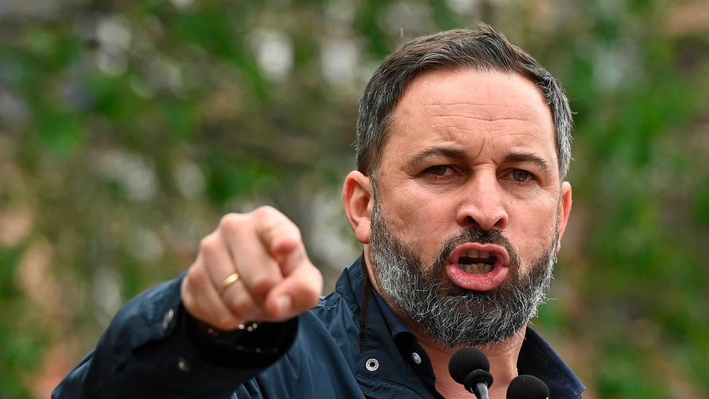 El presidente de Vox, Santiago Abascal El presidente de Vox, Santiago Abascal