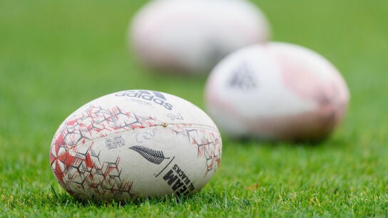 Imagen de recurso de un campo de rugby