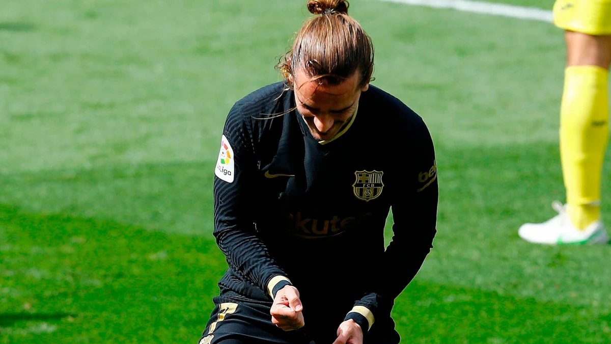 Antoine Griezmann celebra un gol