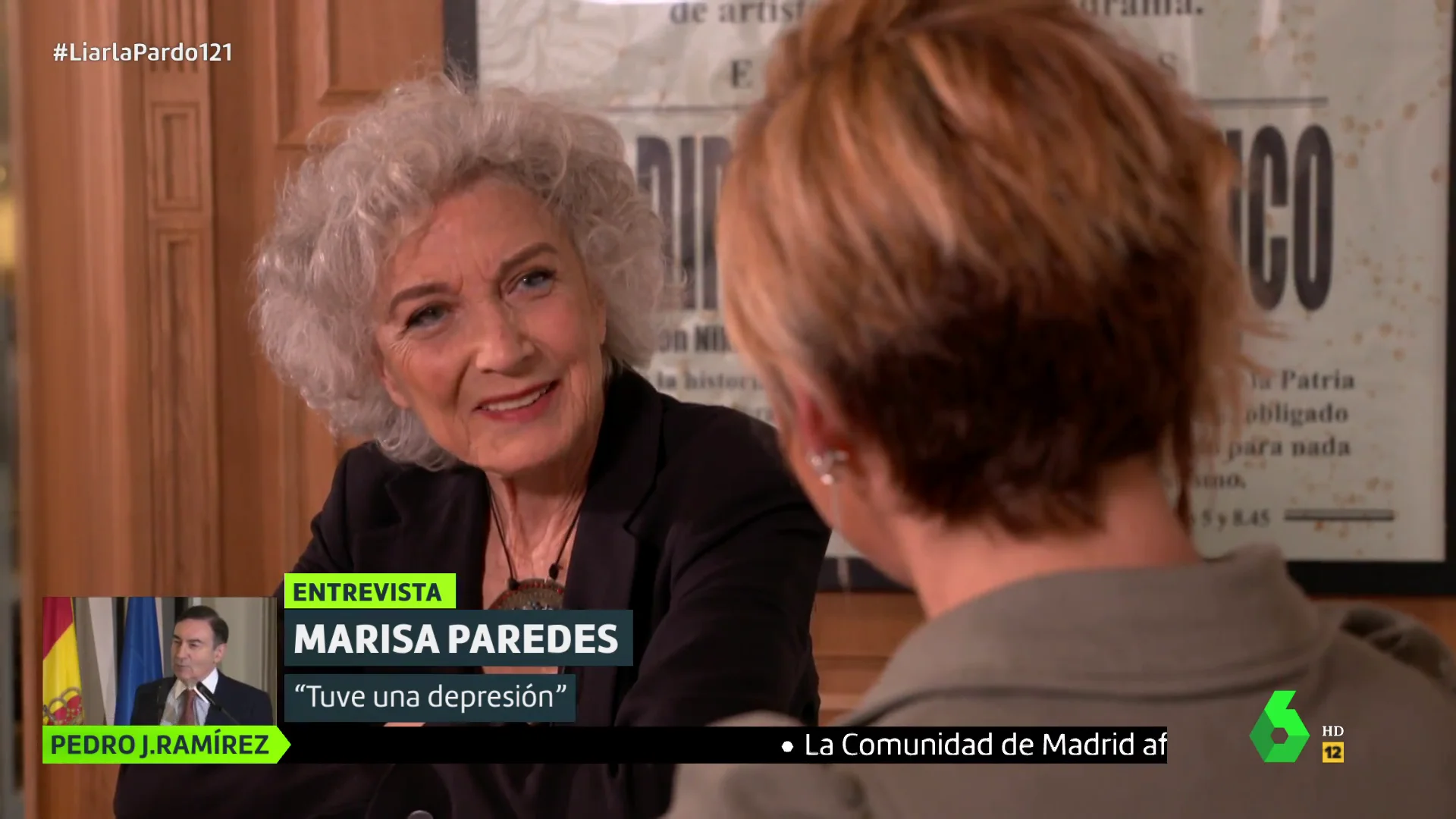 Marisa Paredes depresión