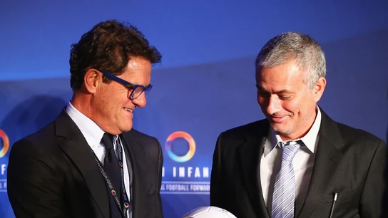 Capello y Mourinho Capello y Mourinho