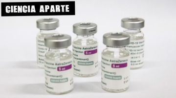 Viales de la vacuna de AstraZeneca