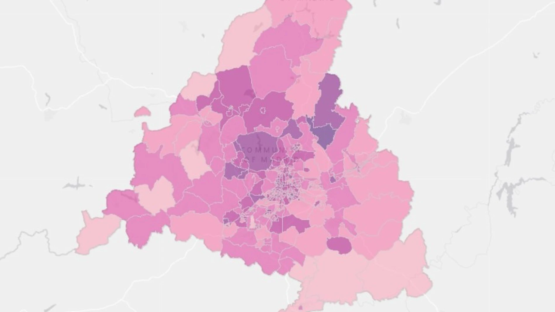 Estas son las zonas de salud confinadas por el coronavirus en la Comunidad de Madrid