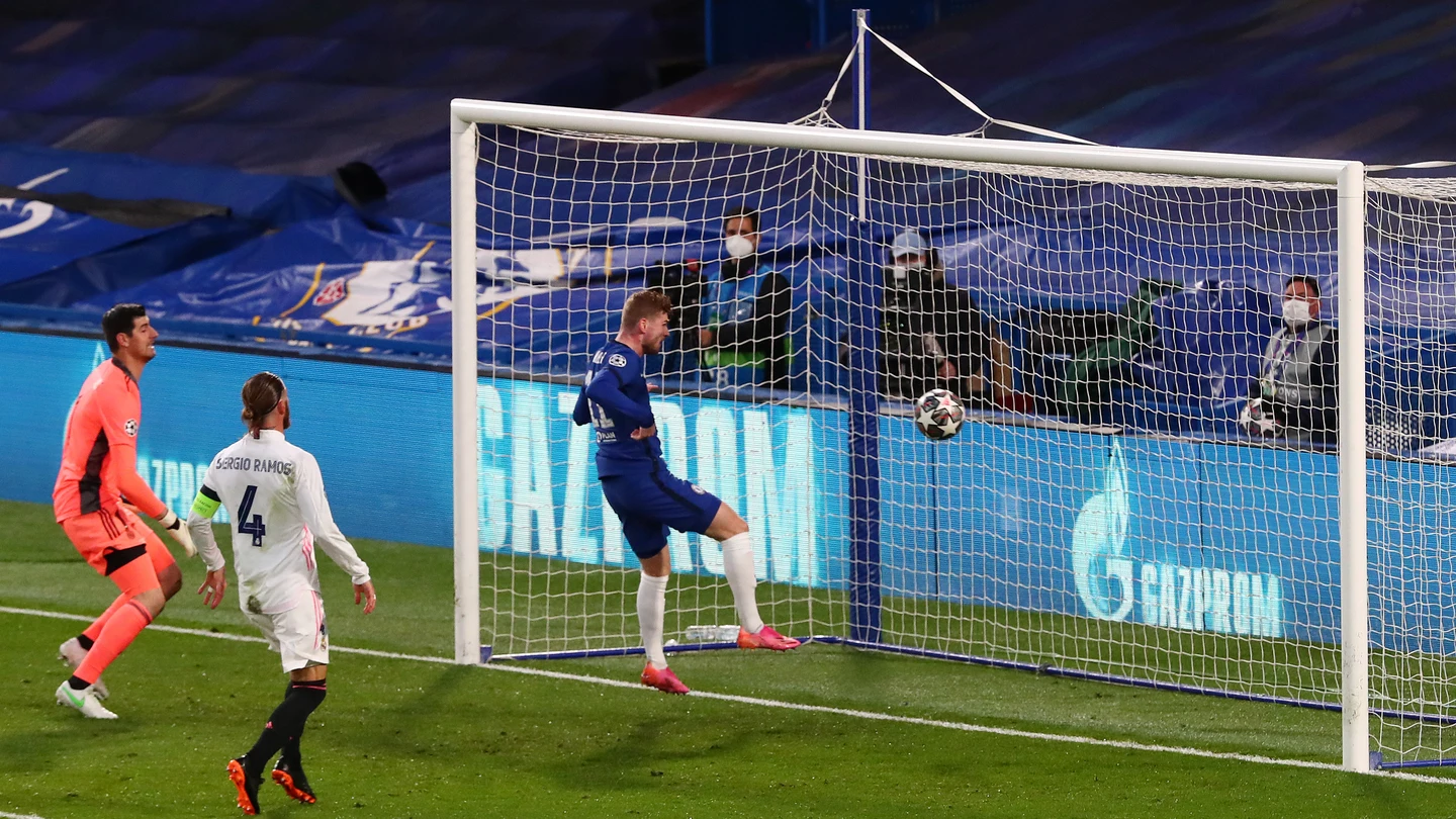 Gol de Timo Werner ante el Madrid Gol de Timo Werner ante el Madrid