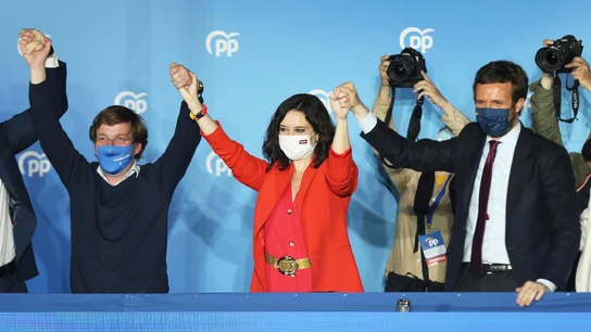 Resultados de las elecciones madrileñas: Isabel Díaz Ayuso gana las elecciones y Pablo Iglesias abandona la política Resultados de las elecciones madrileñas: Isabel Díaz Ayuso gana las elecciones y Pablo Iglesias abandona la política