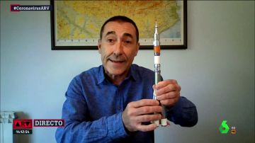 Josep Corbella explica el funcionamiento de un cohete y asegura que "lo más probable es que caiga en un océano"