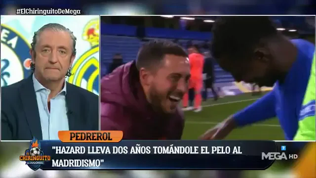 Rapapolvo de Pedrerol a Hazard: "No puede seguir ni un segundo más en el Real Madrid"