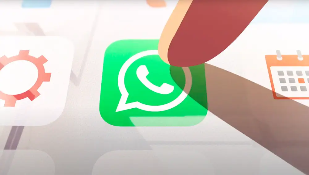 El icono de WhatsApp