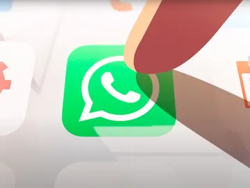 El icono de WhatsApp El icono de WhatsApp