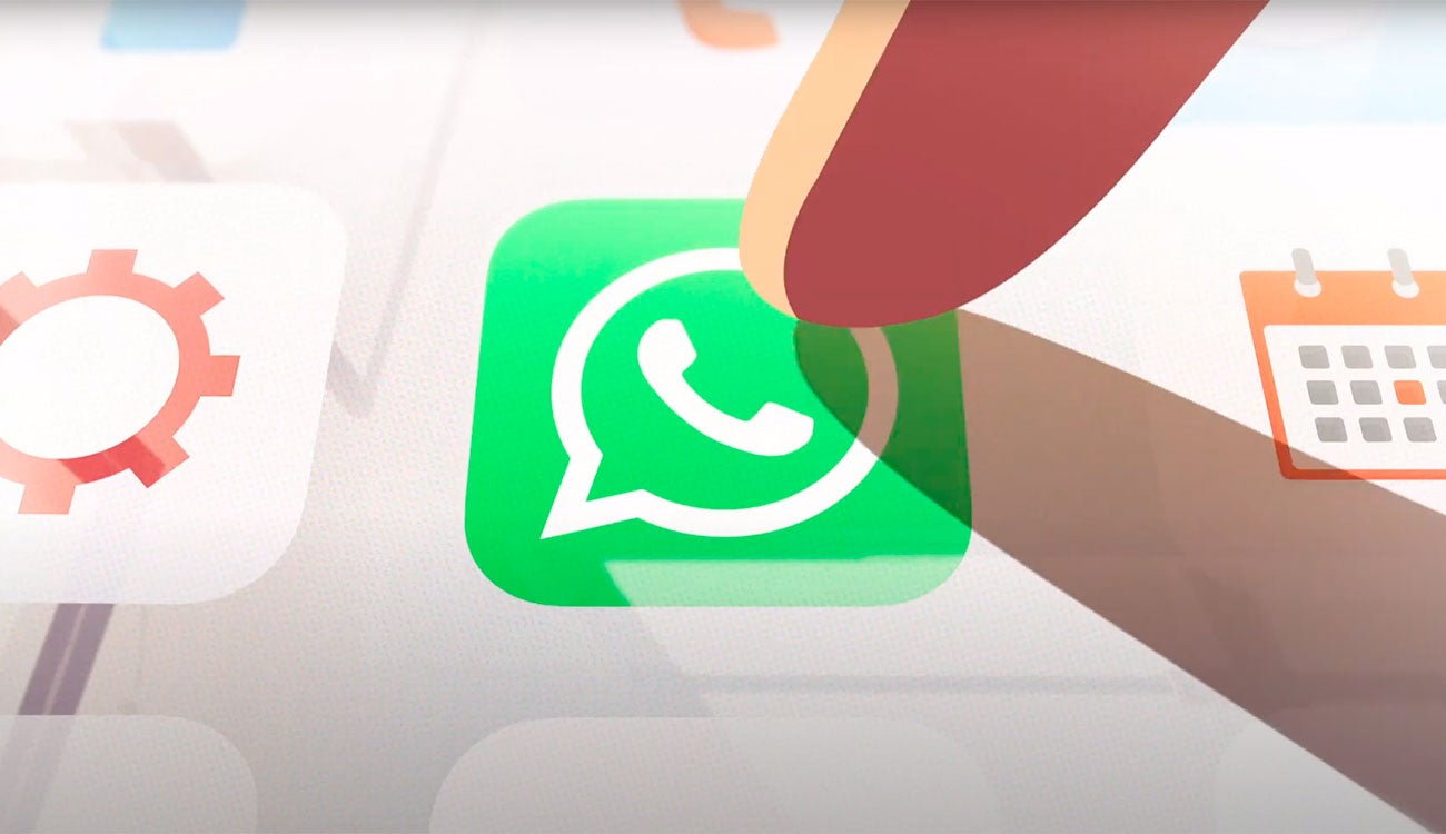 El icono de WhatsApp