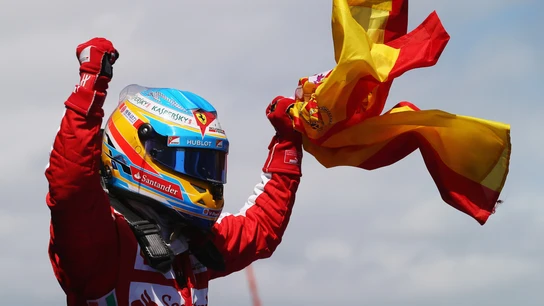 Fernando Alonso en el GP de Barcelona en 2013 Fernando Alonso en el GP de Barcelona en 2013