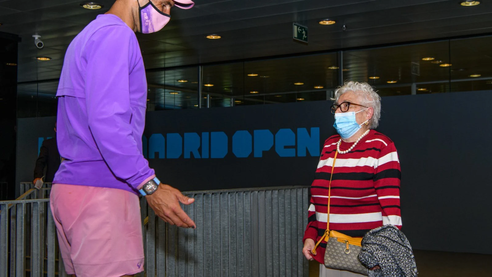 Rafa Nadal y Manuela