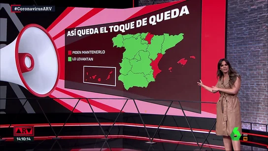 Toque de queda: estas son las comunidades que lo mantienen tras el estado de alarma y las que no Toque de queda: estas son las comunidades que lo mantienen tras el estado de alarma y las que no