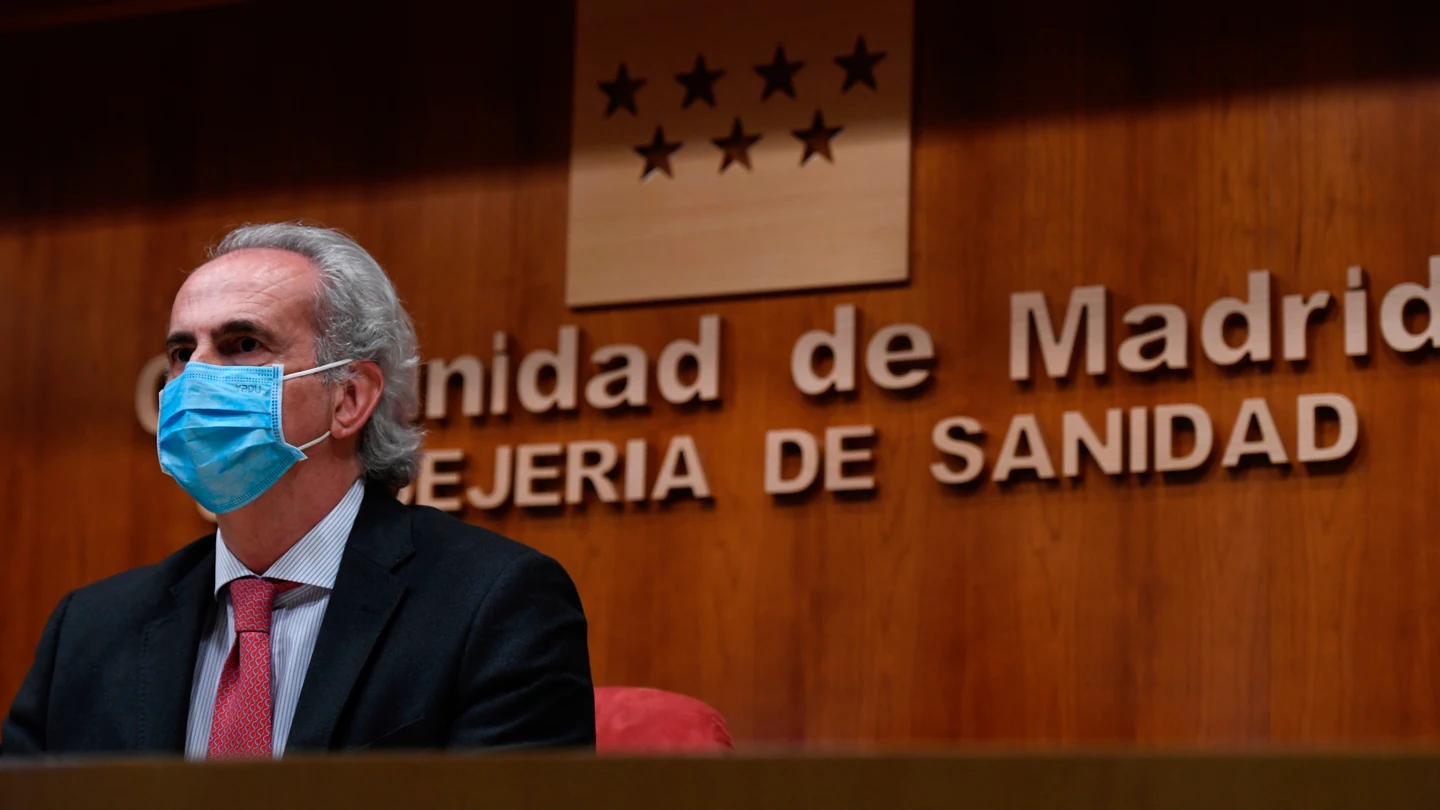 El consejero de Sanidad de la Comunidad de Madrid, Enrique Ruiz Escudero. El consejero de Sanidad de la Comunidad de Madrid, Enrique Ruiz Escudero.