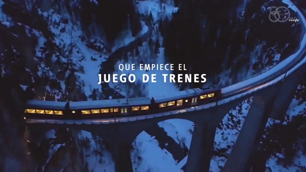 Renfe reta a Ouigo en un épico anuncio: "Que empiece el juego de trenes" Renfe reta a Ouigo en un épico anuncio: "Que empiece el juego de trenes"