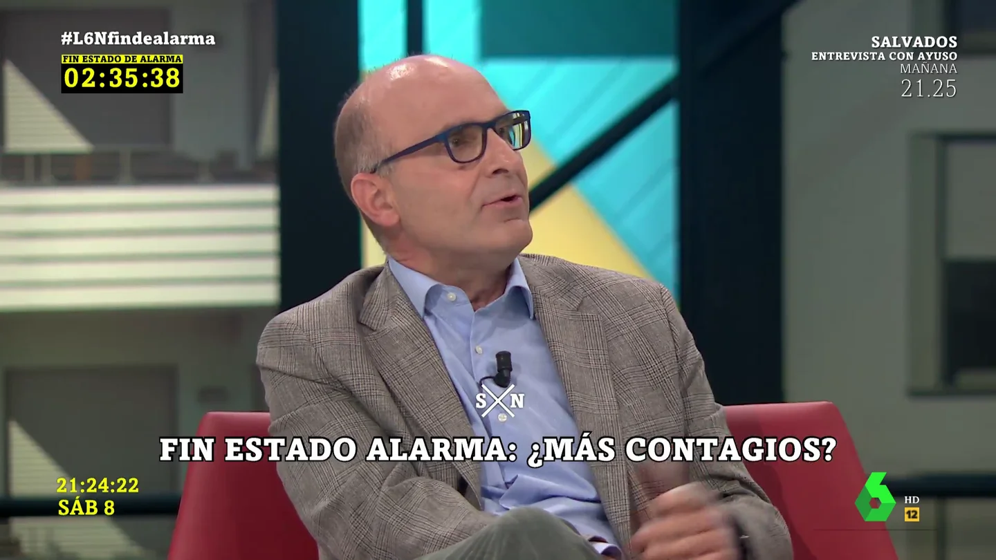 Los expertos sanitarios cuestionan el fin del estado de alarma: "Ha sido una decisión política, no médica" Los expertos sanitarios cuestionan el fin del estado de alarma: "Ha sido una decisión política, no médica"