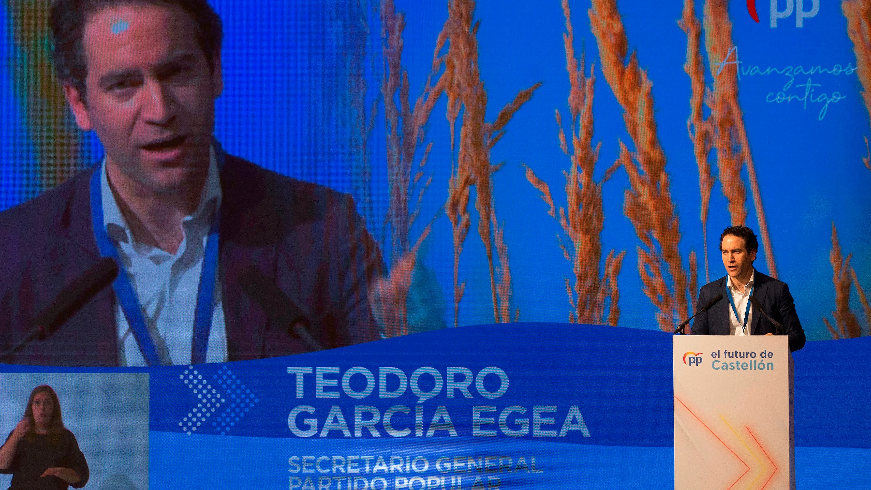 Teodoro García Egea, en el Congreso provincial de Castellón del PP