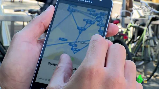 Trayecto de un sillín robado Trayecto de un sillín robado