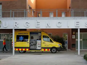 Vista del exterior del Hospital de Igualada, Barcelona