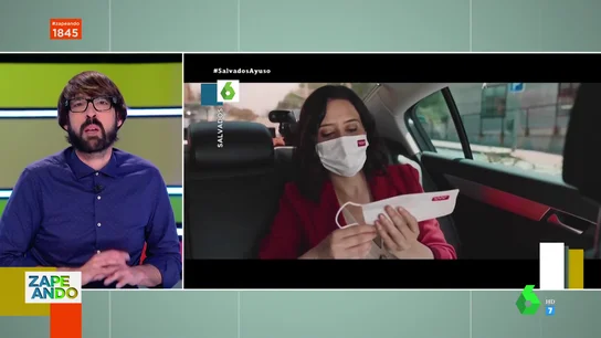 La reacción de Quique Peinado al ver cómo Ayuso va sin cinturón de seguridad en el coche La reacción de Quique Peinado al ver cómo Ayuso va sin cinturón de seguridad en el coche