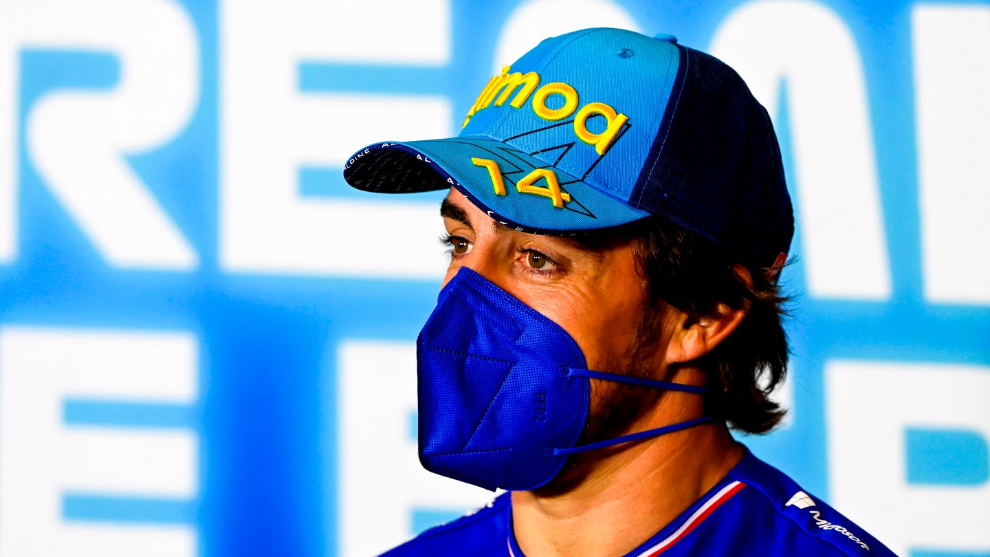 Fernando Alonso, en la rueda de prensa previa al Gran Premio de España Fernando Alonso, en la rueda de prensa previa al Gran Premio de España