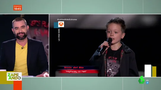 El niño rockero de siete años que impresiona a Dani Mateo con su actuación en La Voz Kids: "¡Que tiemble Axl Rose!" El niño rockero de siete años que impresiona a Dani Mateo con su actuación en La Voz Kids: "¡Que tiemble Axl Rose!"