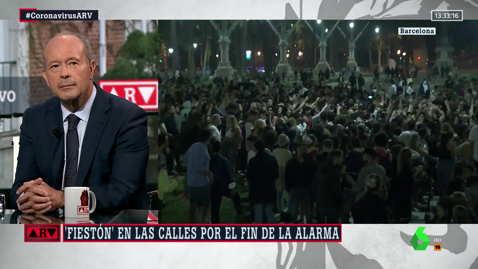 El ministro de Justicia, ante las imágenes de los botellones: "Hay un arsenal jurídico para impedir esto, está en las ordenanzas municipales"