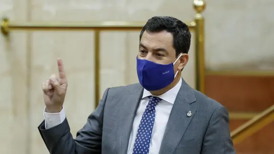 El presidente de la Junta de Andalucía, Juanma Moreno. El presidente de la Junta de Andalucía, Juanma Moreno.