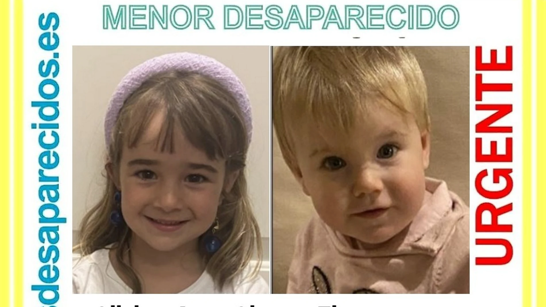 Anna y Olivia, las niñas desaparecidas en Tenerife