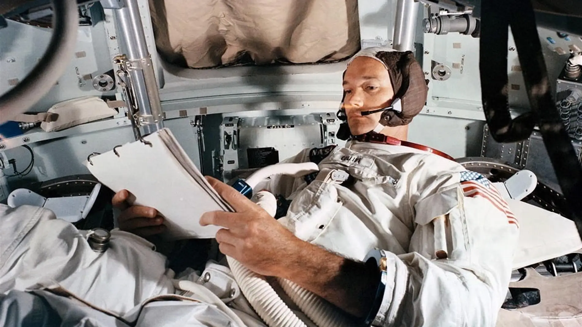 Muere Michael Collins el astronauta que nos llevo a la Luna y que sonaba con viajar a Marte
