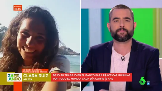 Así dejó Clara su trabajo en un banco para dar la vuelta al mundo corriendo: "Literalmente colgué los tacones para ponerme las zapas" Así dejó Clara su trabajo en un banco para dar la vuelta al mundo corriendo: "Literalmente colgué los tacones para ponerme las zapas"